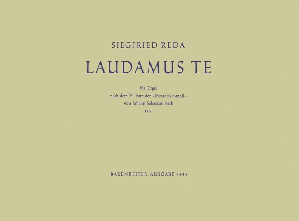 Laudamus te